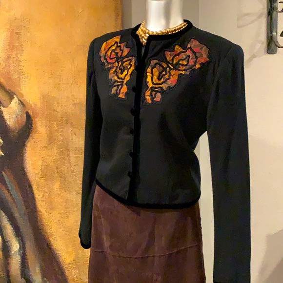 Vintage Miss D Oscar de La Renta Blazer.  6 - Picture 3 of 4